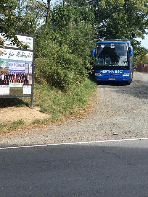 Der SV Moßbach und Hertha BSC vereinen sich ...