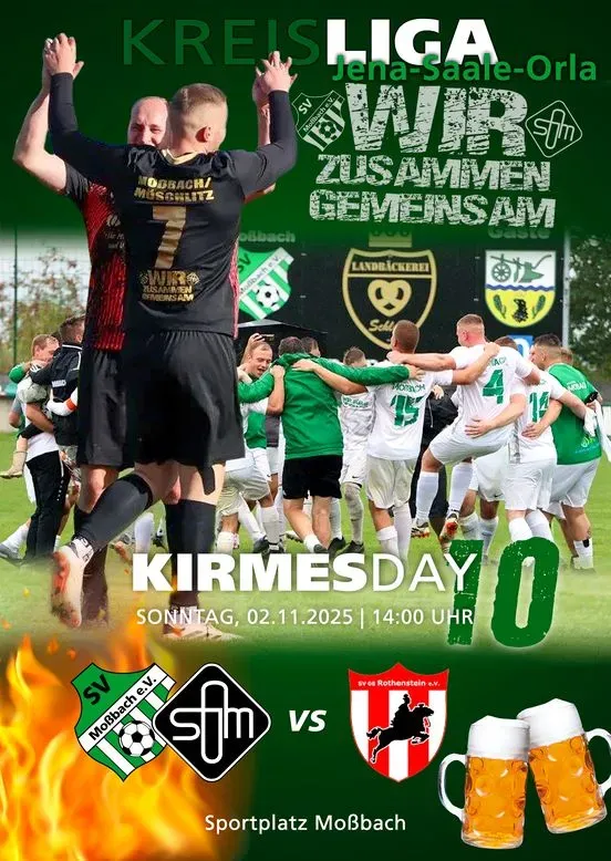 (1M) Vorschau auf das nächste Heimspiel in Moßbach ⚽