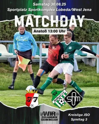 (1M) Das Auswärtsspiel in Jena-Lobeda verspricht, knifflig zu werden!