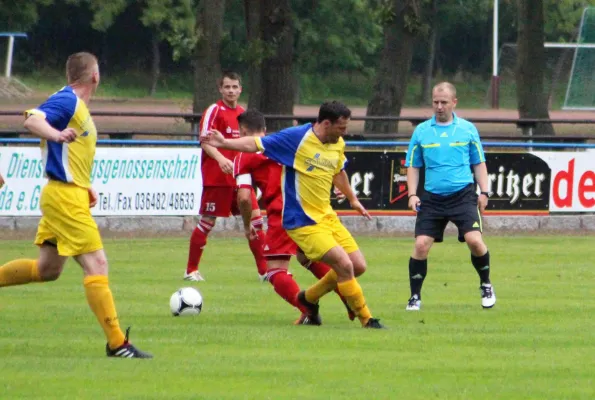 Testspiel Niederpöllnitz - SV Moßbach 7:4 (3:2)