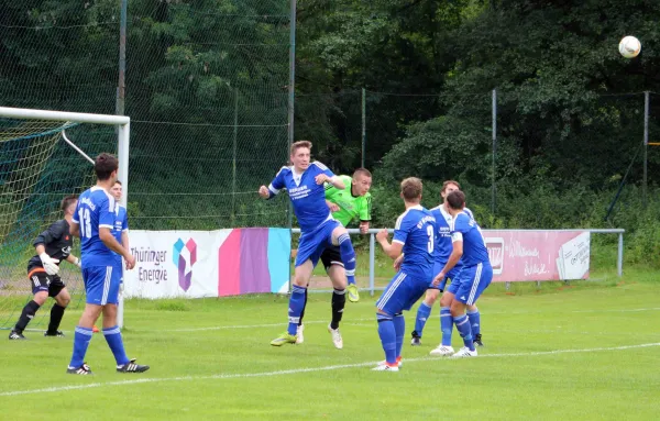 Pokal: TSV 1898 Oppurg - SV Moßbach 1:5 (0:1)