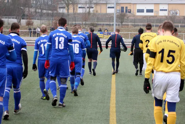 16. ST: VfB 09 Pößneck - SV Moßbach 1:1 (0:1)