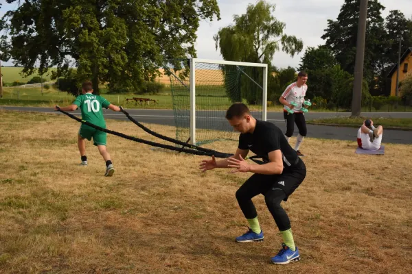 Zirkeltraining bei und mit Katja in Köthnitz