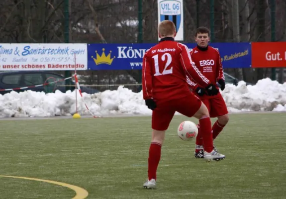 Vorbereitungsspiel SG Traktor Teichel : SV Moßbach