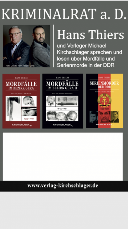 Leseabend mit Kriminalrat a.D. Hans Thiers