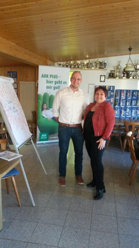 Gelungener Ernährungsabend in unserem Sportlerheim