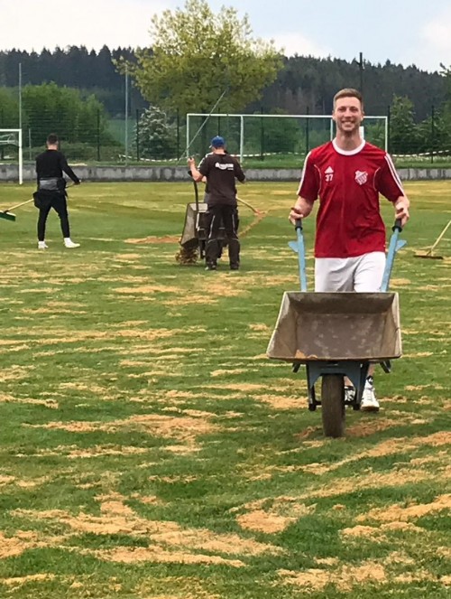 Danke für die Manpower!