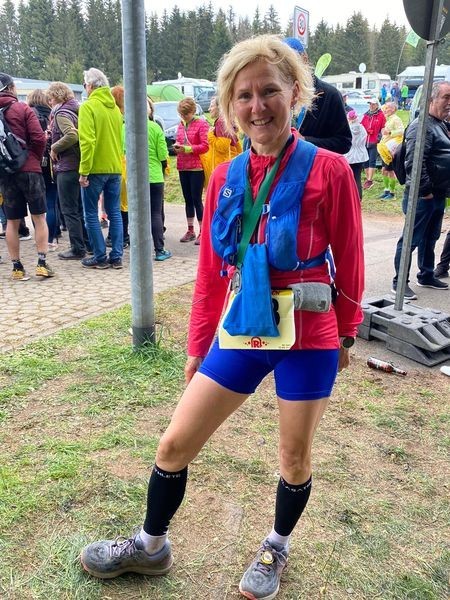 Tanja Dietrich meisterte den Supermarathon beim Rennsteiglauf 💪