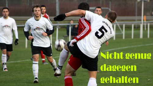 Nicht genug dagegen gehalten