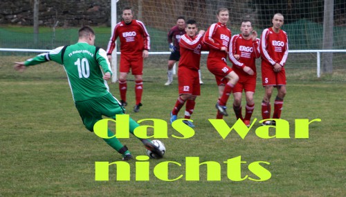 Ein Spiel zum Vergessen