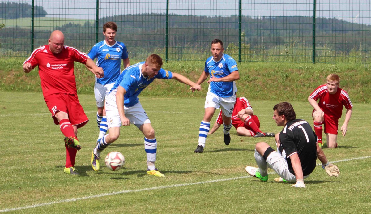 SV Moßbach - SG Hirschberg/Blankenstein (So., 14.00 Uhr)