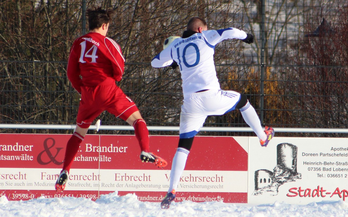 Am Freitag Testspielauftakt in Bad Lobenstein