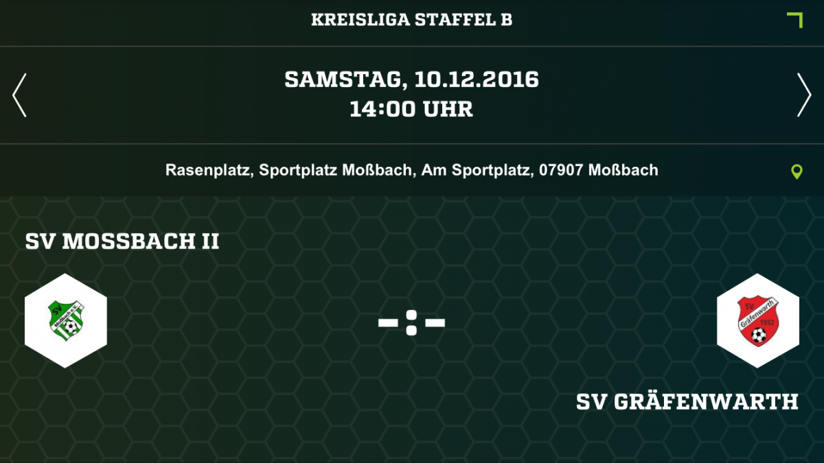 Letztes Fussballspiel für 2016 - Auf geht's!