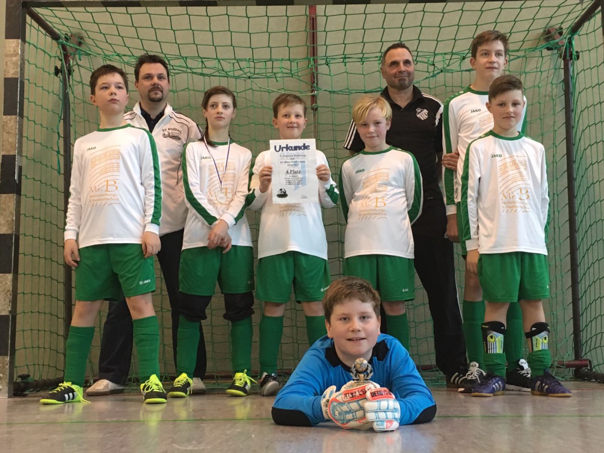 E-Junioren mit Platz 4 bei Aumaer Hallenturnier