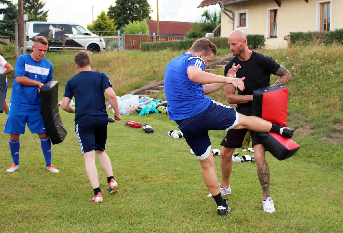 Fotos vom Kickboxtraining
