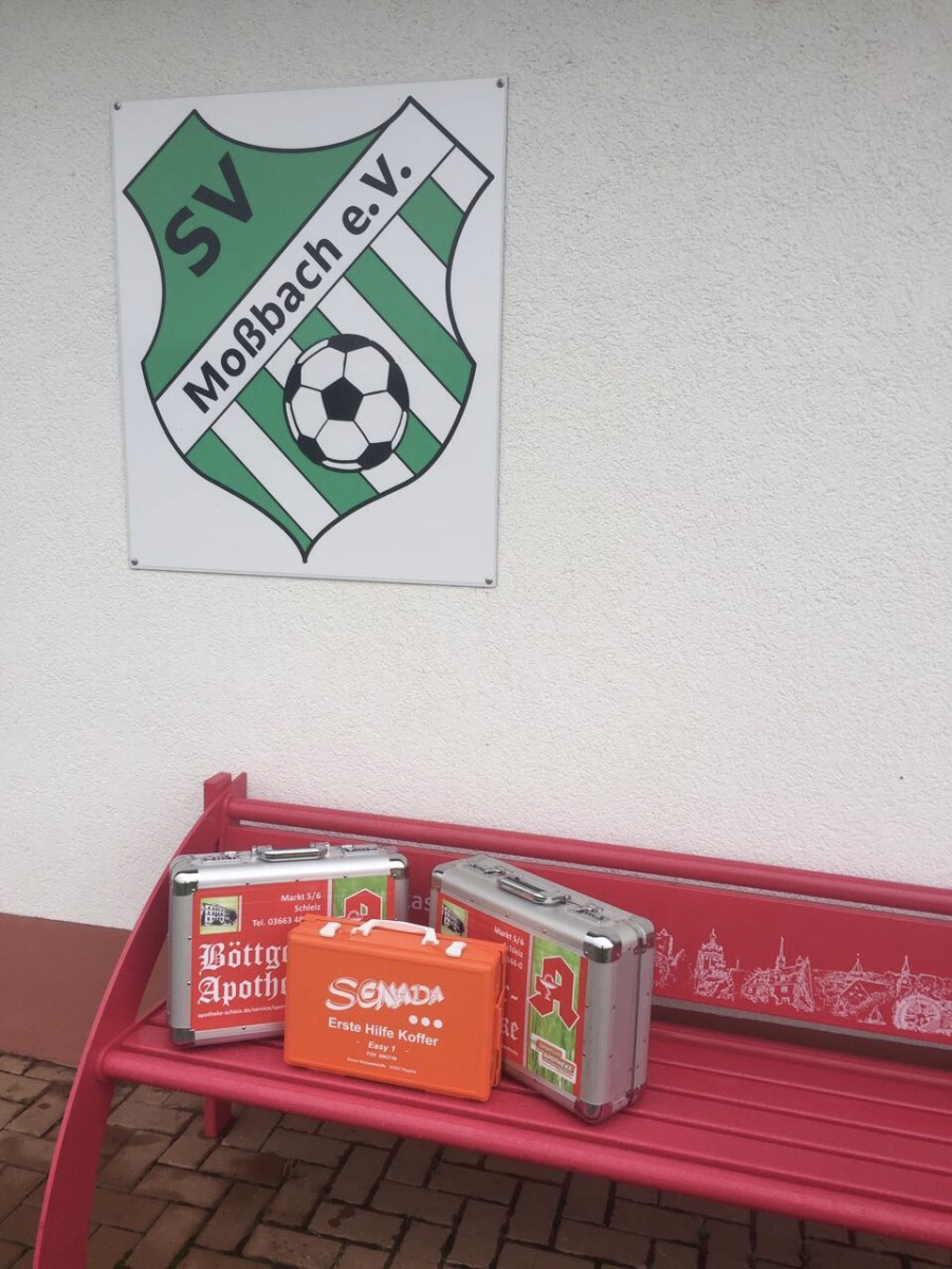 Ein fester Partner des SVM: Die Böttger-Apotheke Schleiz