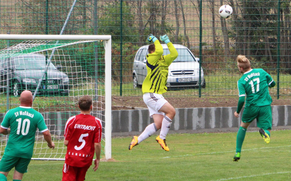 SV Moßbach – SV Eintracht Camburg (Dienstag, 14.00 Uhr)