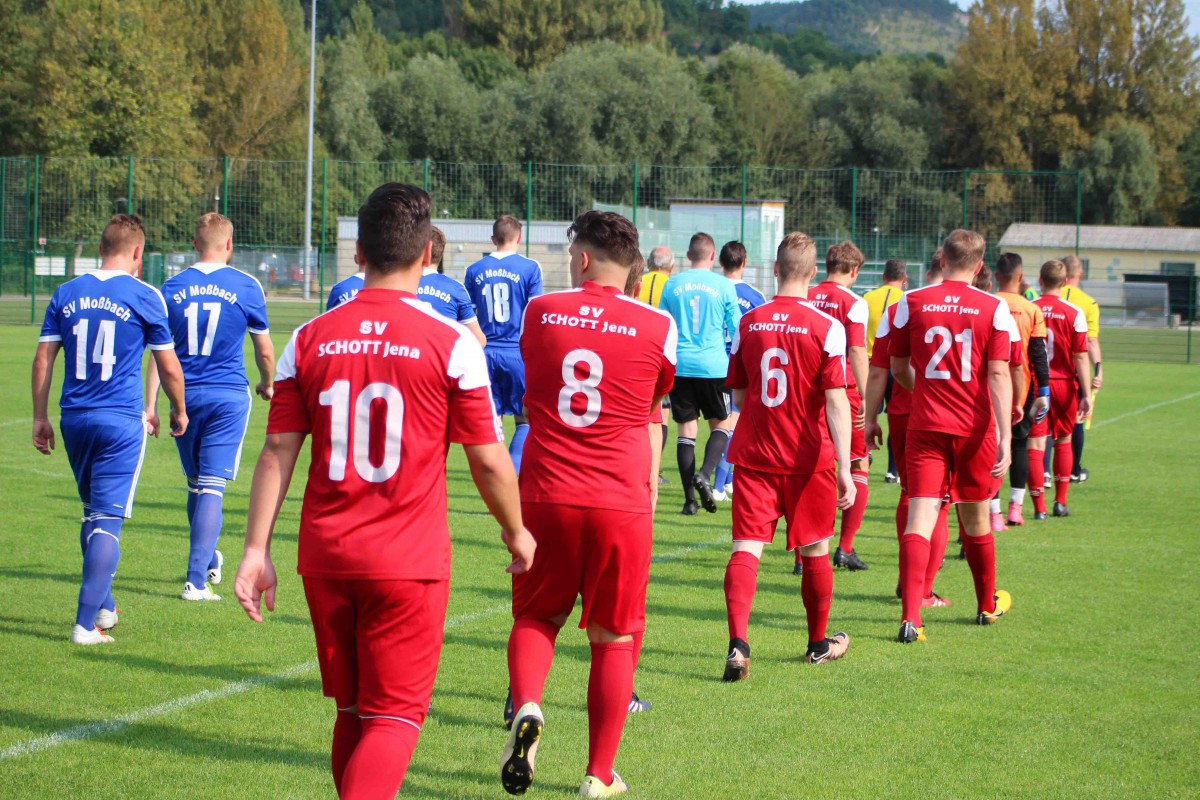 SV Schott Jena II - SV Moßbach (Samstag, 13.00 Uhr)