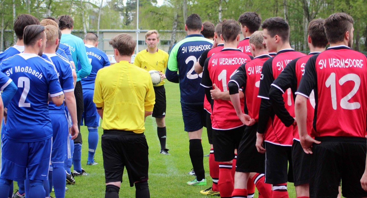 SV Hermsdorf - SV Moßbach (Samstag, 14.00 Uhr)