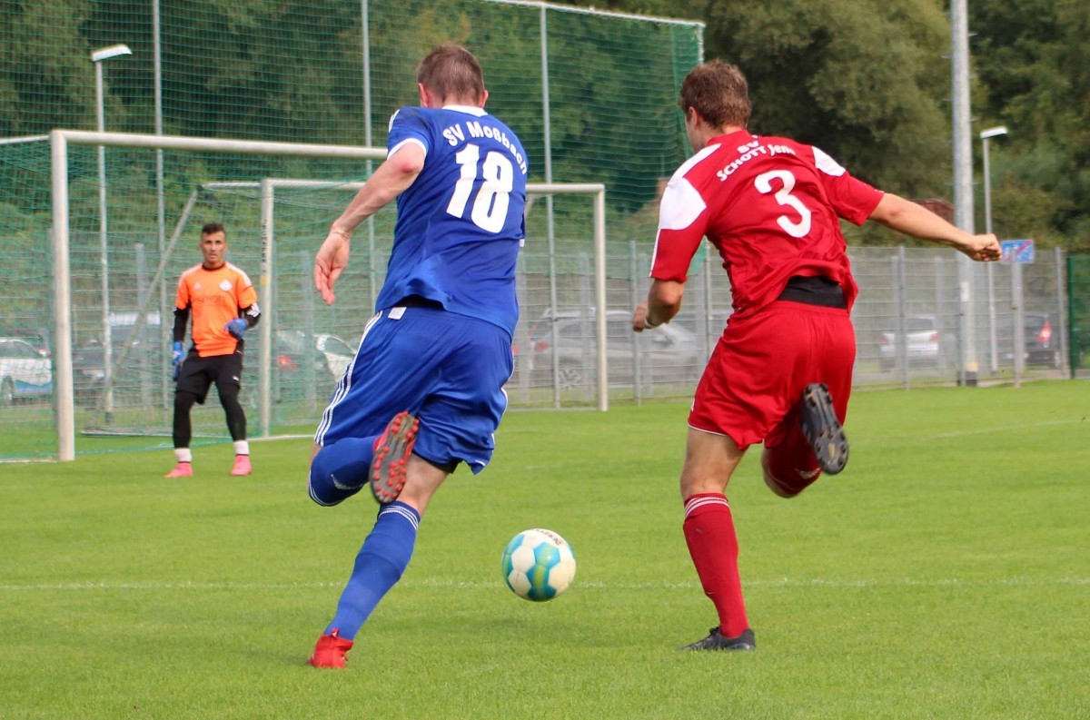 SV Moßbach –SV Schott Jena II (Mittwoch, 18.30 Uhr)