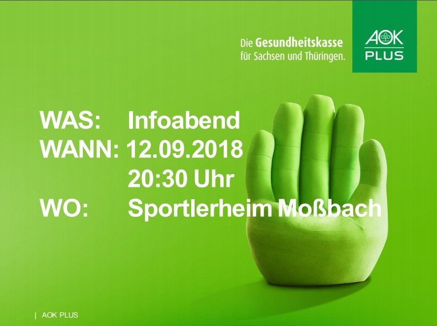 Der SVM und die AOK laden herzlich ein!