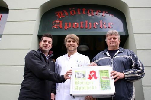 Böttger-Apotheke Schleiz unterstützt den SV Moßbach