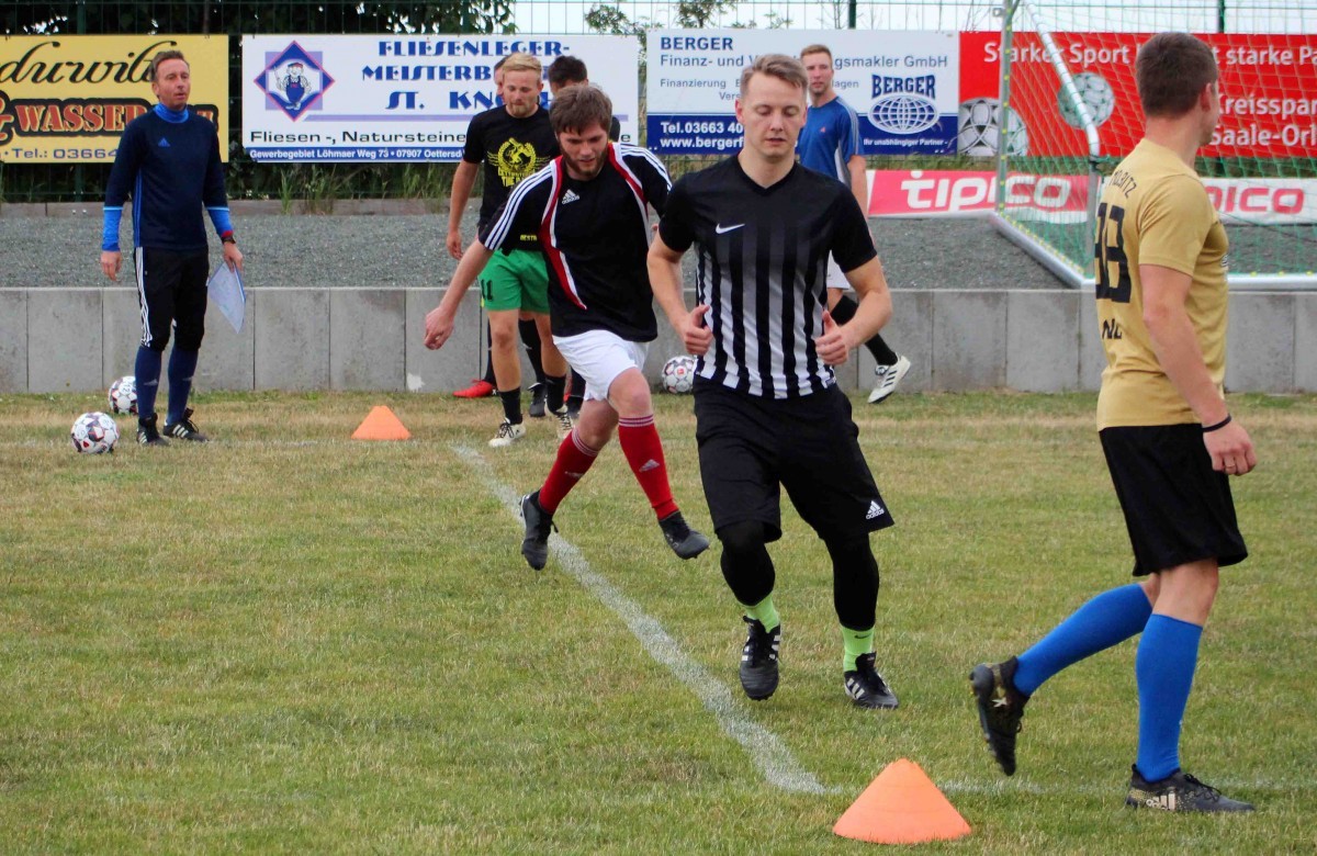Trainingsauftakt beim SV Moßbach