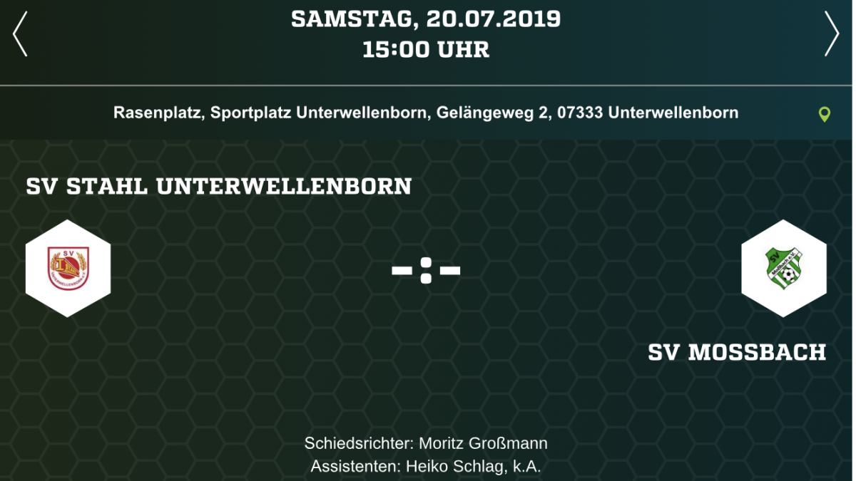 Kurzfristiges Testspiel bei "Stahl-Feuer"