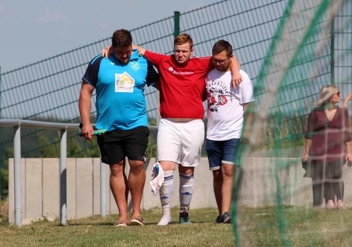 Hiobsbotschaft für Florian Borde und unsere 2. Mannschaft
