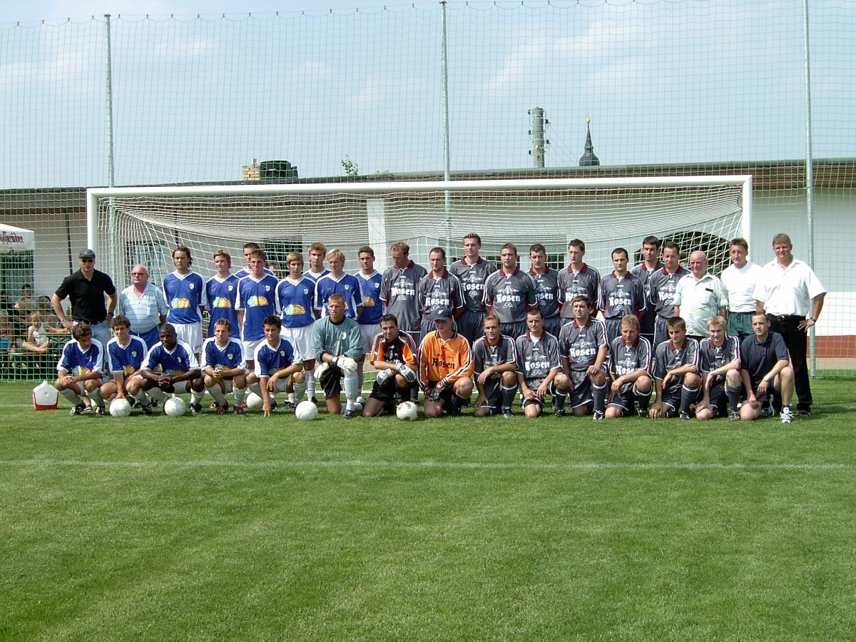 History: Moßbacher Platzeinweihung am 03.08.2003