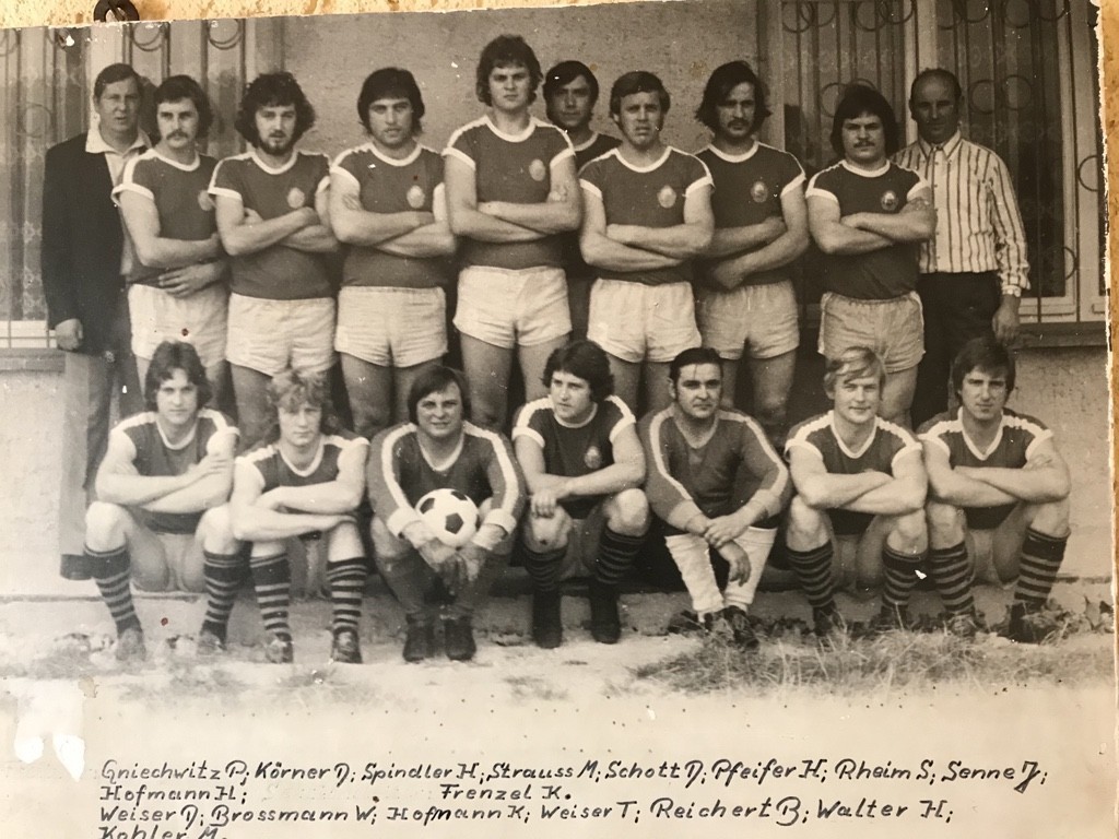 History: Traktor Moßbach Mitte der 1970er Jahre