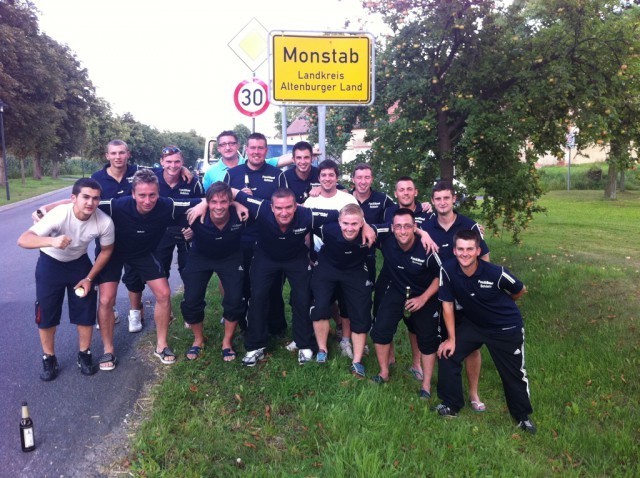 History: Zum Pokalmatch in Monstab am 03.09.2011