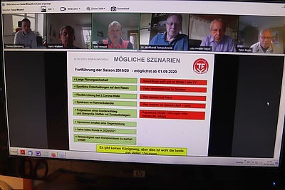 Wunsch und Ziel des TFV: Fortsetzung der aktuellen Saison