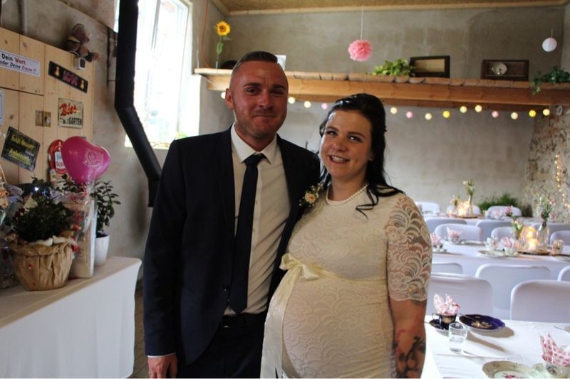 Sie schworen sich das Ja-Wort: Christian & Amanda Vogel ?