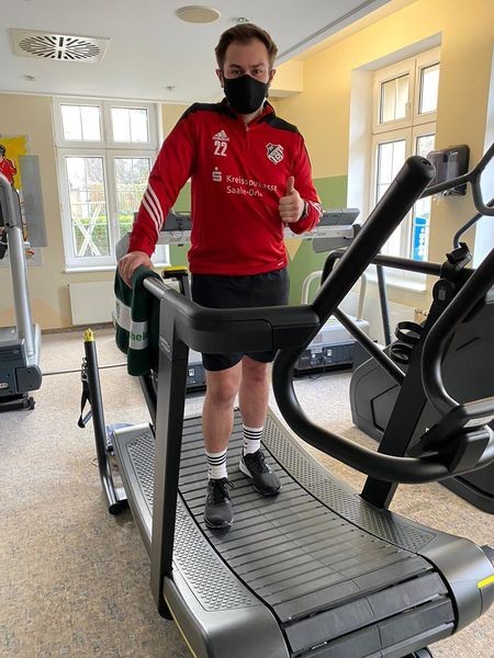 Update: Toni Fruth gibt aktuell in der Reha Gas