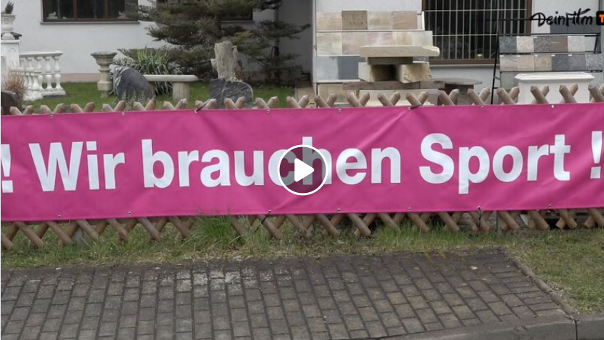 Zäune für Vereine - WIR brauchen Sport! (mit Video)