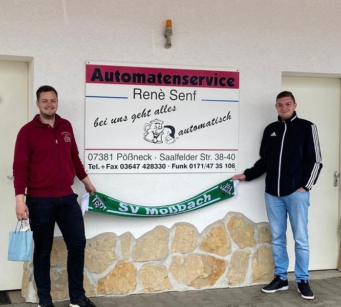 Die Automatenservice Senf GmbH ist ein neuer Werbepartner des SVM ?