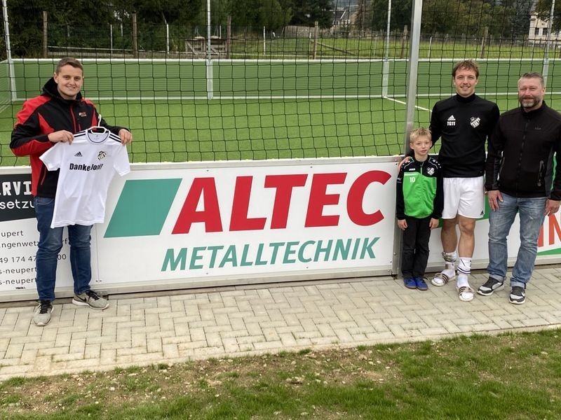 Partner des Moßbacher Sports: Die ALTEC Metalltechnik GmbH ?