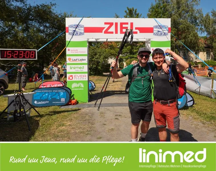 Toni Fruth bei der Langstreckenwanderung "36. Horizontale - Rund um Jena" dabei
