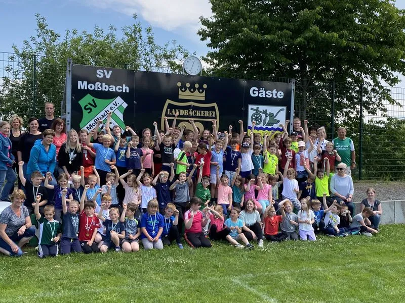 "Sporttage sind Feiertage" zum 2. Moßbacher Kindersportfest
