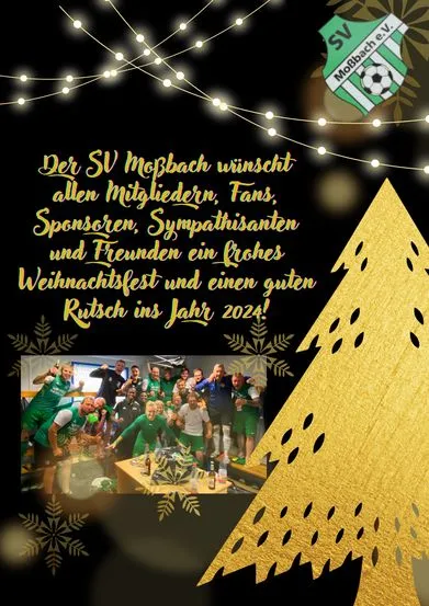 Weihnachtsgrüße & Dankesworte von der Vereinsführung des SVM