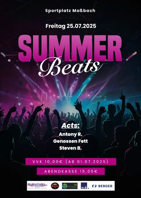 SUMMER BEATS 2025: Der Vorverkauf startet heute!