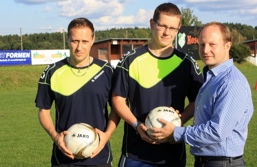 Neue Trainingsbälle für die Zweite