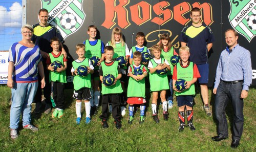 1. Trainingsspiel unserer Kindergruppe