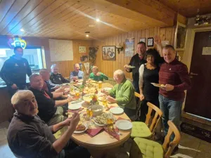 Nachträgliche Weihnachtsfeier des Stammtisches im Sportlerheim!