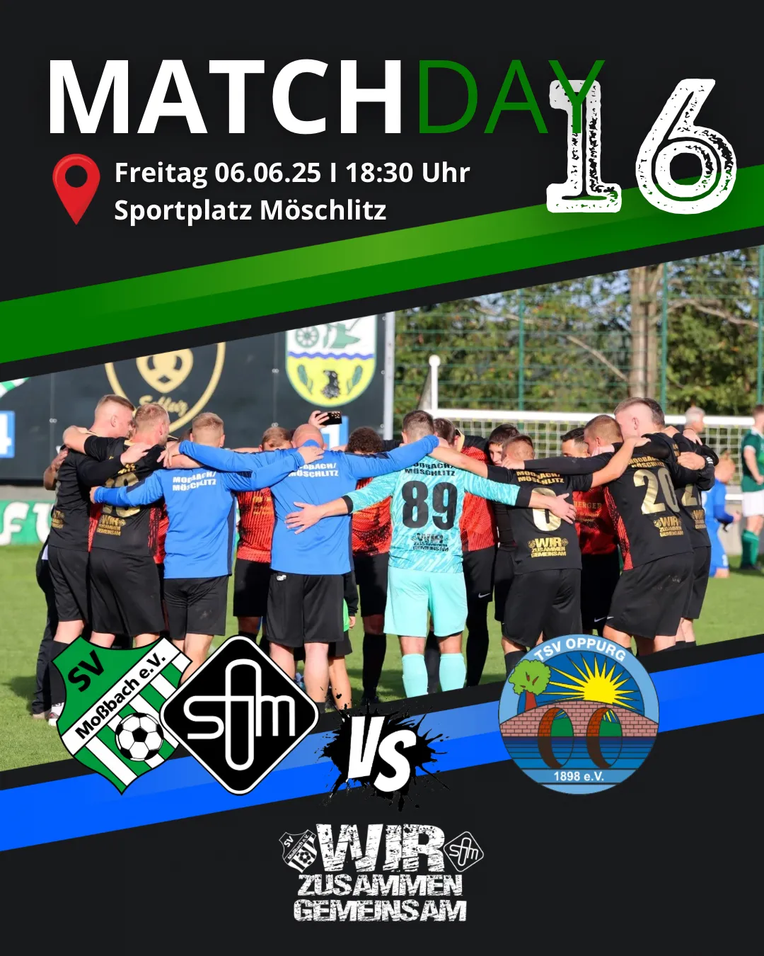 (1M) Kommt alle zum letzten Heimspiel der Saison!