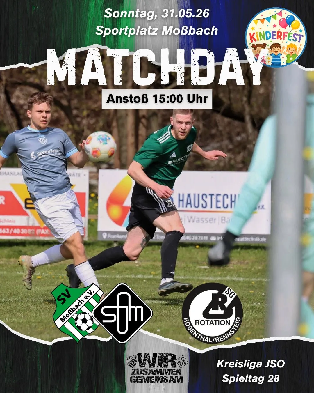 (1M) Moßbacher Supersonntag mit Fußball- und Kinderfest