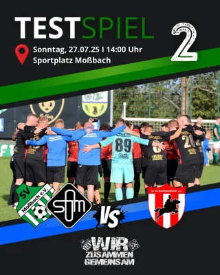 (1M) Am Sonntag kommt Rothenstein zum Testkick nach Moßbach!