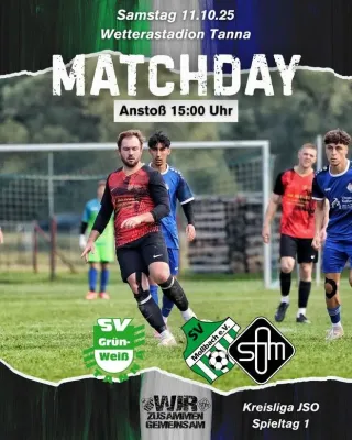(1M) Auf geht's zum Kreisliga-Topspiel & Oberlandderby in Tanna!