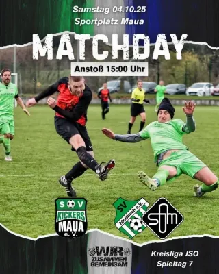 (1M) Mit einem kleinen Kader geht es zum Auswärtsspiel nach Maua!